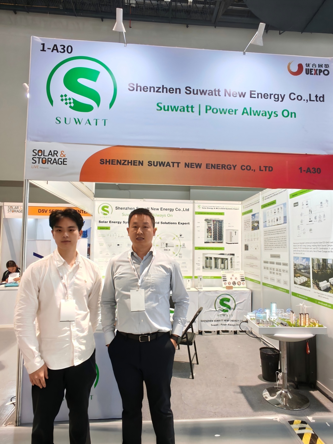 Suwatt Join in the Solar & Storage Philippines Exhibition